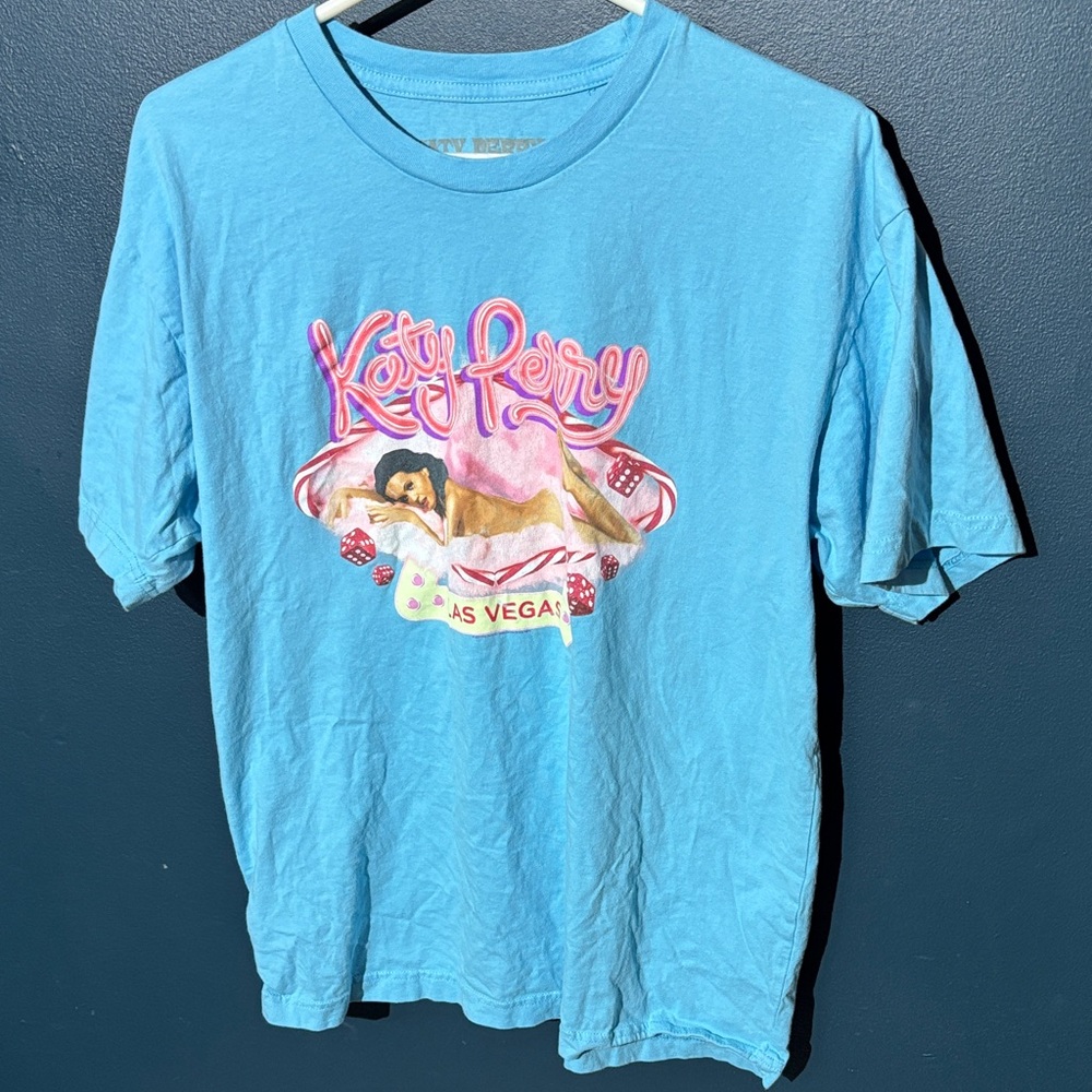 Katy Perry Collections Light Blue Vegas Tee